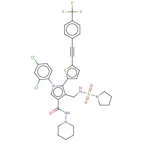 Chemical structure of BindingDB Monomer ID 50537515