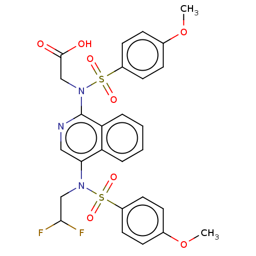 Chemical structure of BindingDB Monomer ID 50537622