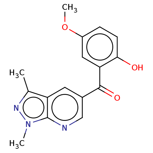 Chemical structure of BindingDB Monomer ID 50537644