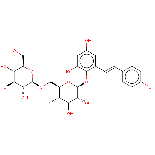 Chemical structure of BindingDB Monomer ID 50537875