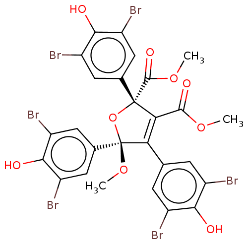 Chemical structure of BindingDB Monomer ID 50537893