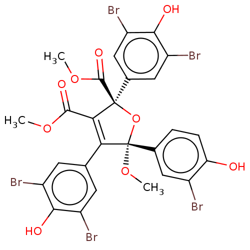 Chemical structure of BindingDB Monomer ID 50537894