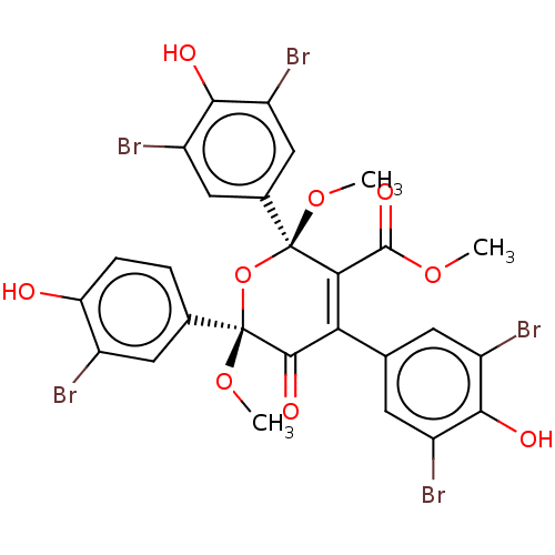 Chemical structure of BindingDB Monomer ID 50537895