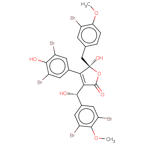 Chemical structure of BindingDB Monomer ID 50537896