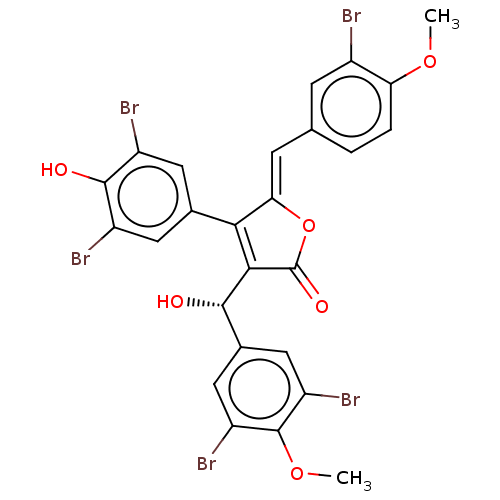 Chemical structure of BindingDB Monomer ID 50537900