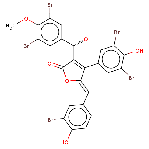 Chemical structure of BindingDB Monomer ID 50537901