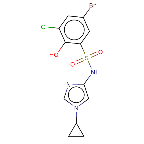 Chemical structure of BindingDB Monomer ID 50538281