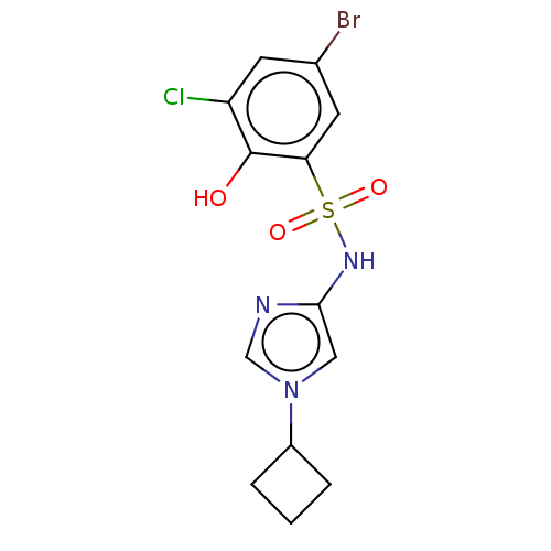 Chemical structure of BindingDB Monomer ID 50538282