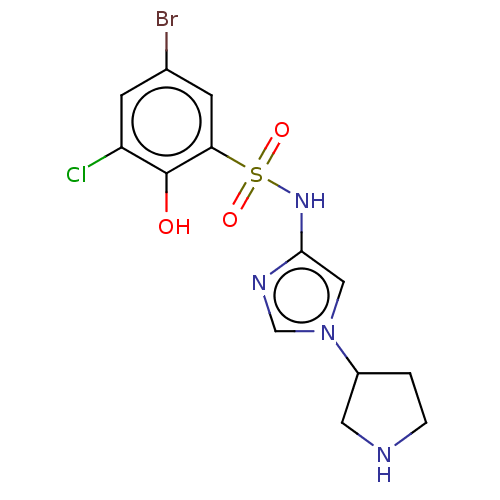 Chemical structure of BindingDB Monomer ID 50538284