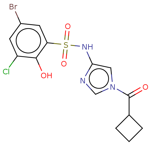 Chemical structure of BindingDB Monomer ID 50538289