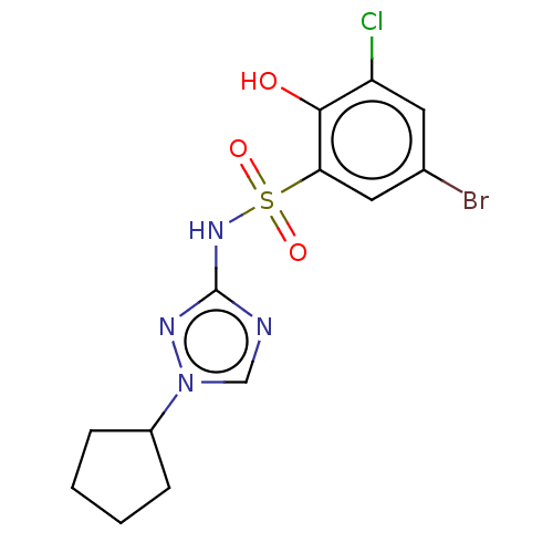 Chemical structure of BindingDB Monomer ID 50538291
