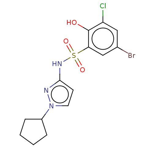 Chemical structure of BindingDB Monomer ID 50538293