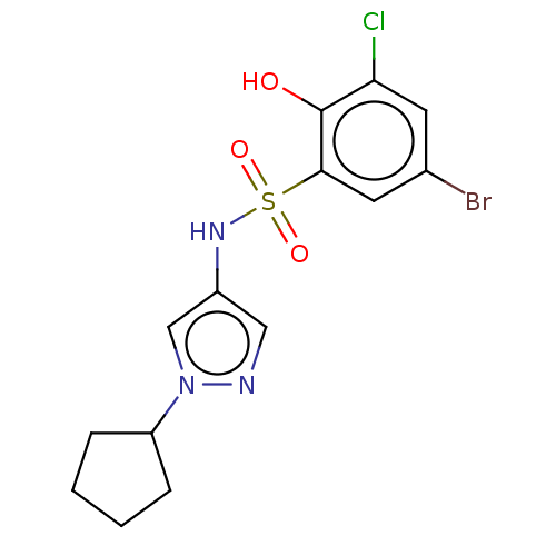 Chemical structure of BindingDB Monomer ID 50538294
