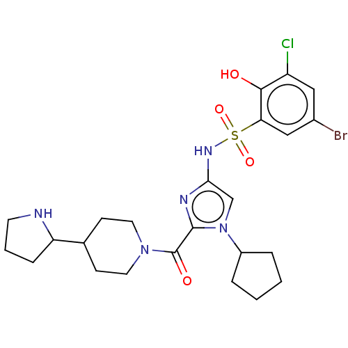 Chemical structure of BindingDB Monomer ID 50538302