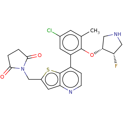 Chemical structure of BindingDB Monomer ID 50538564