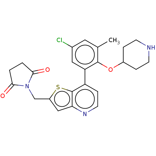 Chemical structure of BindingDB Monomer ID 50538566