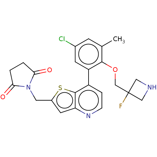 Chemical structure of BindingDB Monomer ID 50538567