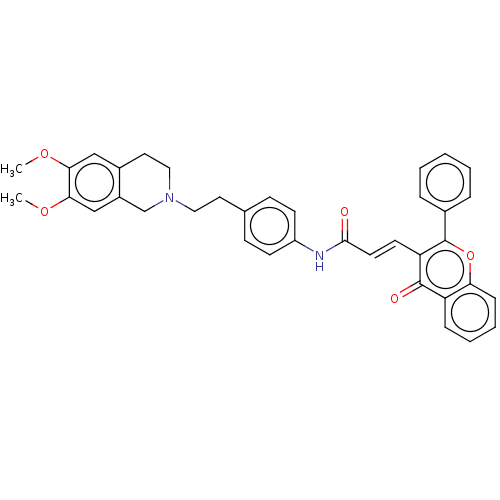 Chemical structure of BindingDB Monomer ID 50538587