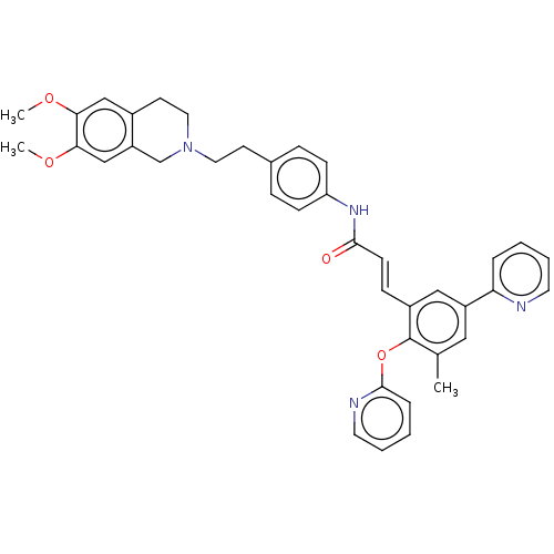 Chemical structure of BindingDB Monomer ID 50538589
