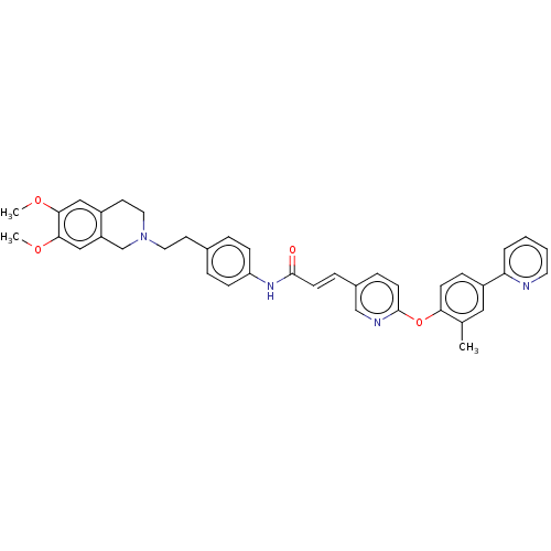 Chemical structure of BindingDB Monomer ID 50538594