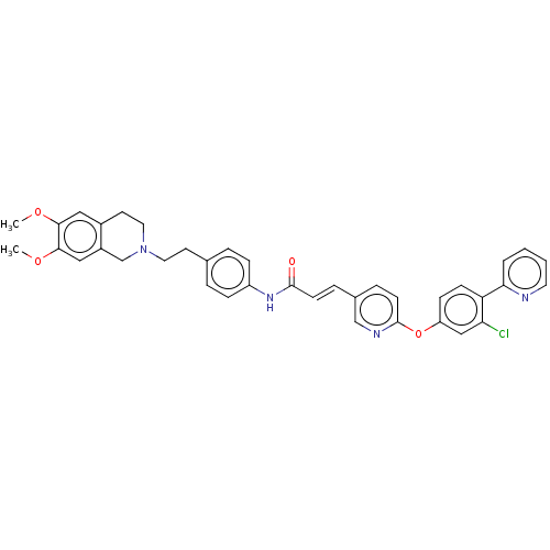 Chemical structure of BindingDB Monomer ID 50538595