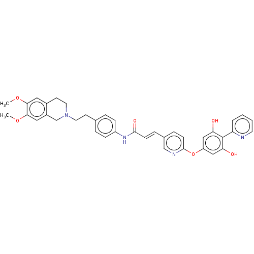 Chemical structure of BindingDB Monomer ID 50538597