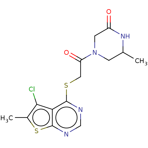 Chemical structure of BindingDB Monomer ID 50539217