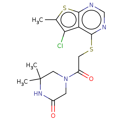 Chemical structure of BindingDB Monomer ID 50539218