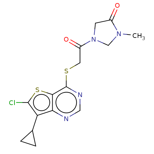 Chemical structure of BindingDB Monomer ID 50539244