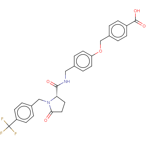 Chemical structure of BindingDB Monomer ID 50539254