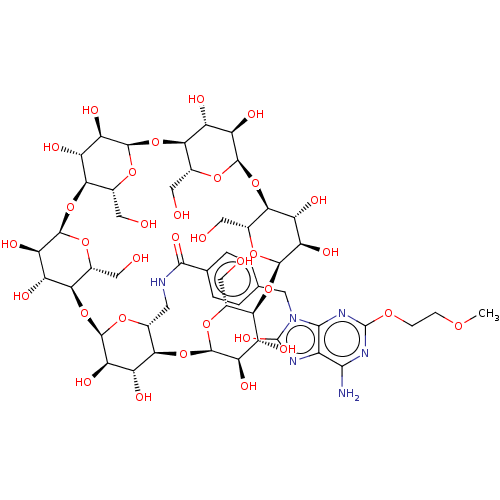 Chemical structure of BindingDB Monomer ID 50539347