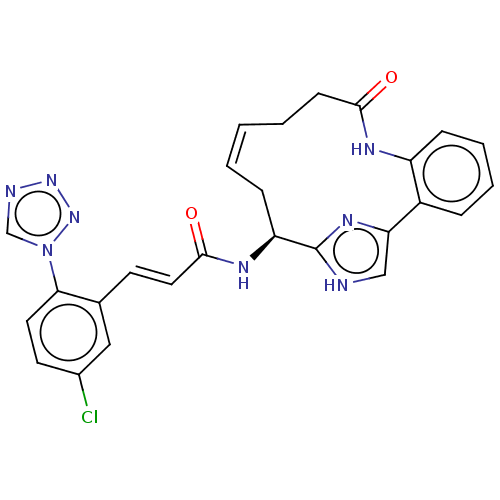 Chemical structure of BindingDB Monomer ID 50539646