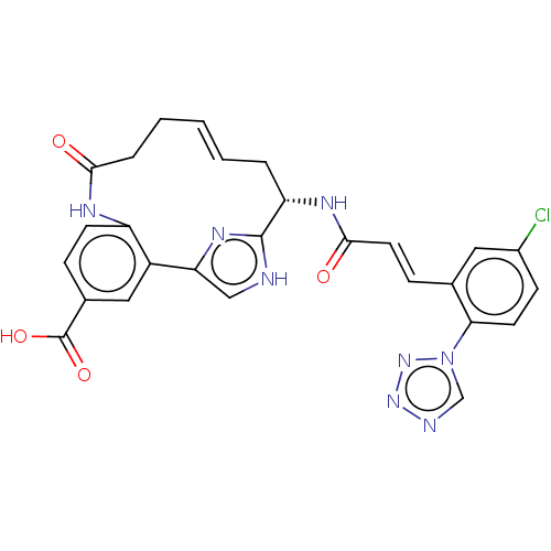 Chemical structure of BindingDB Monomer ID 50539649