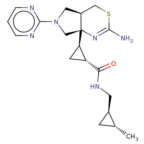 Chemical structure of BindingDB Monomer ID 50540171