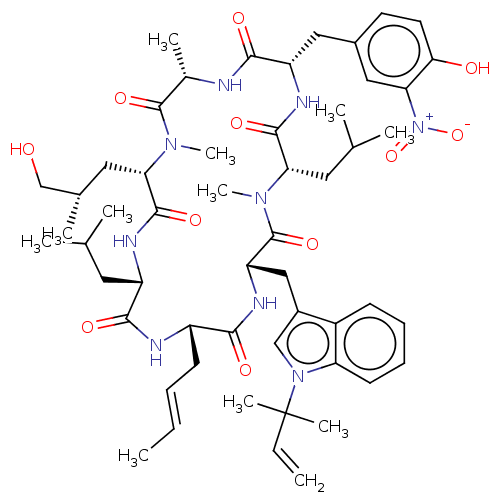 Chemical structure of BindingDB Monomer ID 50540275