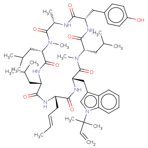 Chemical structure of BindingDB Monomer ID 50540276