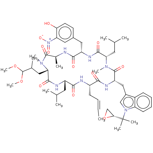 Chemical structure of BindingDB Monomer ID 50540277