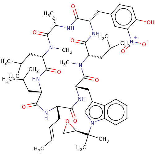 Chemical structure of BindingDB Monomer ID 50540280