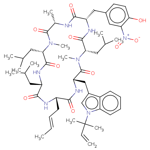 Chemical structure of BindingDB Monomer ID 50540281