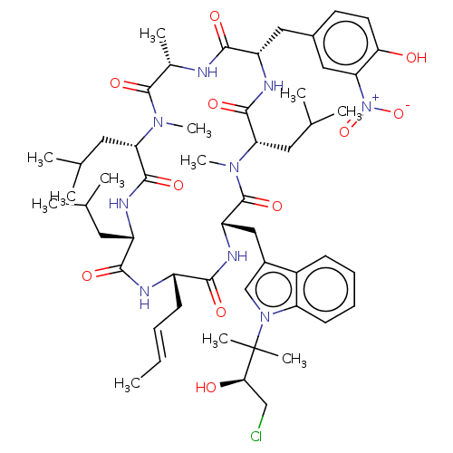 Chemical structure of BindingDB Monomer ID 50540283