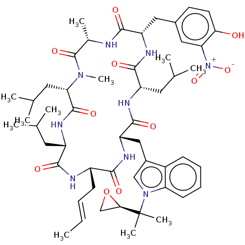 Chemical structure of BindingDB Monomer ID 50540284
