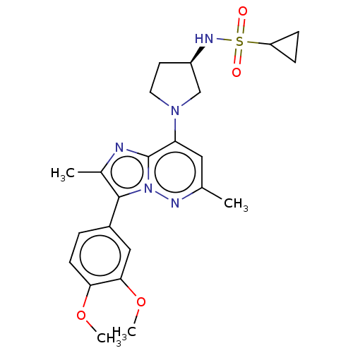Chemical structure of BindingDB Monomer ID 50540376