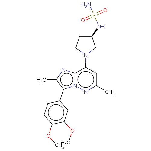 Chemical structure of BindingDB Monomer ID 50540385