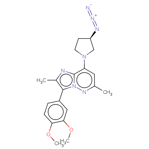 Chemical structure of BindingDB Monomer ID 50540396