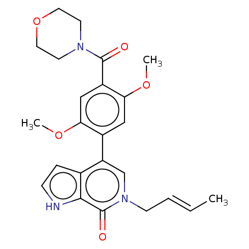Chemical structure of BindingDB Monomer ID 50540499