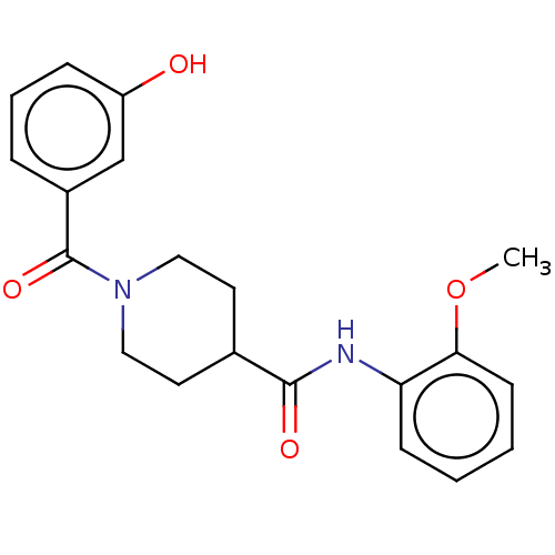 Chemical structure of BindingDB Monomer ID 50540537