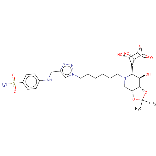 Chemical structure of BindingDB Monomer ID 50540617