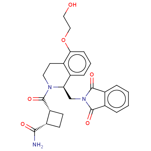 Chemical structure of BindingDB Monomer ID 50540618