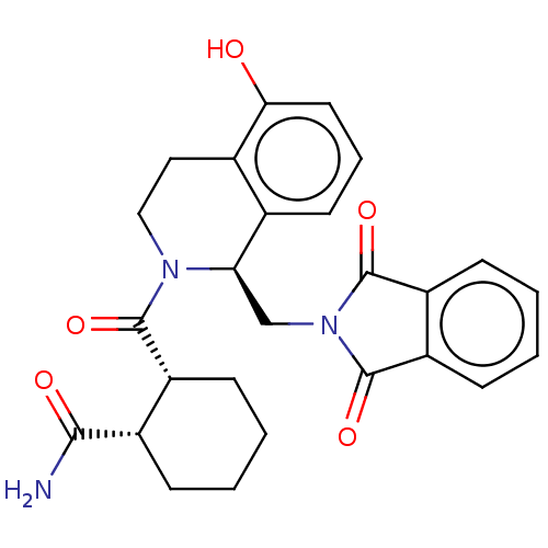 Chemical structure of BindingDB Monomer ID 50540620
