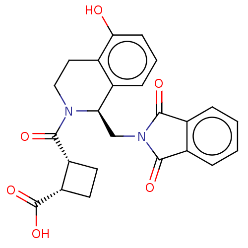 Chemical structure of BindingDB Monomer ID 50540622